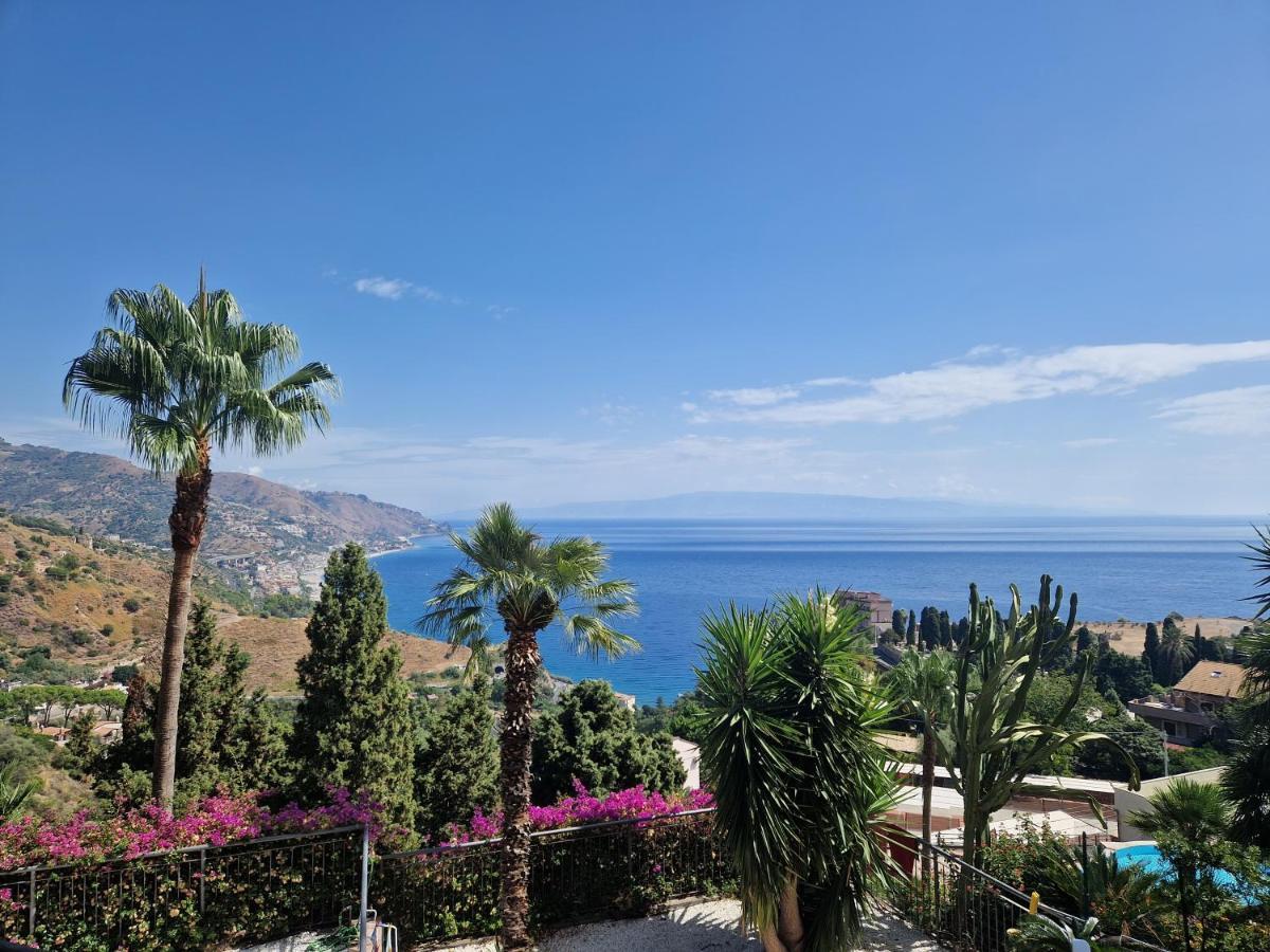 Taormina Bella Vista Apartment In Center With Pool By Taormina Holidays Ngoại thất bức ảnh